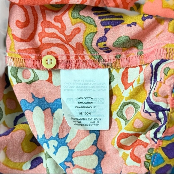 J.Crew Medium Women Wrap Top Vibrant Paisley Multicolor Cropped V-neck Top Skirt - Picture 9 of 11